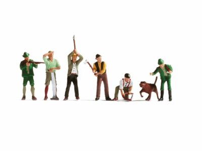 Noch 15060 Hunters & Lumberjacks HO scale Figures