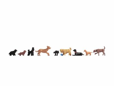 Noch 15719 Dogs HO scale Figures