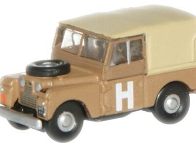 Oxford Diecast NLAN188002 Land Rover Series 1 88 inch - Sand Military Brown
