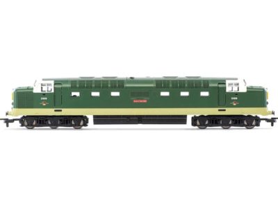 Hornby R30048TXS RailRoad Plus BR Green, Class 55, Deltic Locomotive