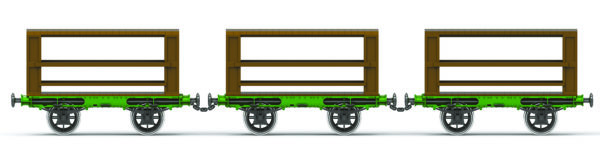 Hornby R60166 L&MR Horse Wagon Pack