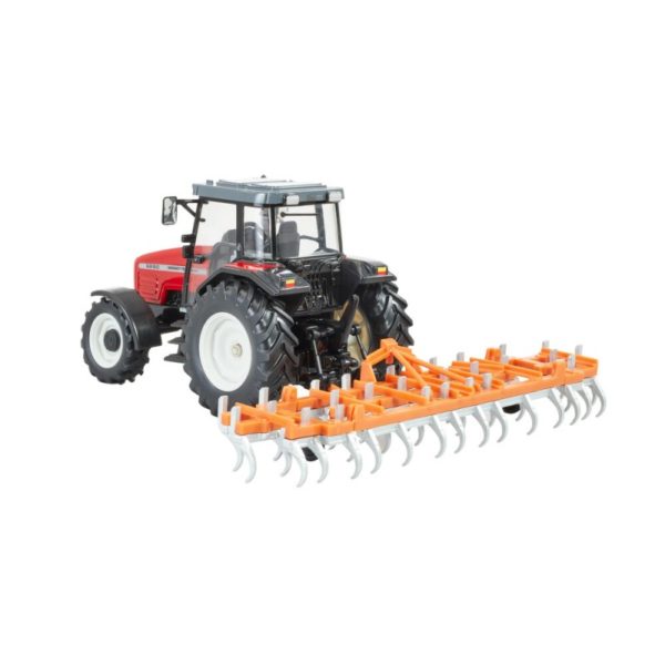 Britains 43335a Massey Ferguson 6290 Tractor with fold-up cultivator - Heritage Collection