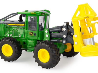 ERTL 45678 John Deere 843L-II Wheeled Feller Buncher - Prestige Collection 1/50 Scale