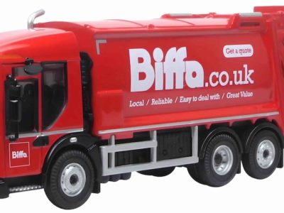 Oxford Diecast 76DE001 Dennis Eagle Olympus Refuse Truck Biffa 1/76 scale