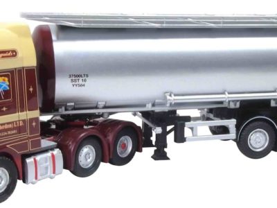 Oxford Diecast 76DXF006 DAF XF G Cylindrical Tanker William Nicol Livery 1/76 scale