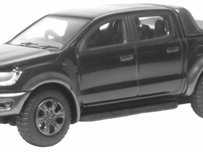 Oxford Diecast 76FR001 Ford Ranger Raptor Agate Black Metallic 1/76 scale