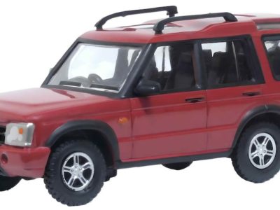 Oxford Diecast 76LRD2003 Land Rover Discovery 2 Alveston Red 1/76 scale