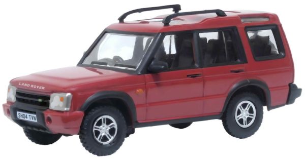 Oxford Diecast 76LRD2003 Land Rover Discovery 2 Alveston Red 1/76 scale