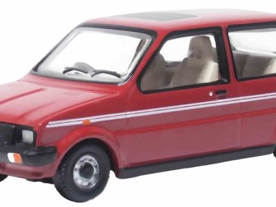 Oxford Diecast 76MET001 Austin Mini Metro Emberglow (Princess Diana) 1/76 scale