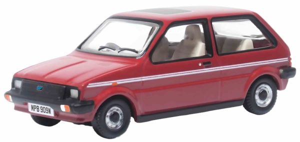 Oxford Diecast 76MET001 Austin Mini Metro Emberglow (Princess Diana) 1/76 scale