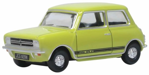 Oxford Diecast 76MINGT007 Classic Mini 1275 GT Car Citron 1/76 scale