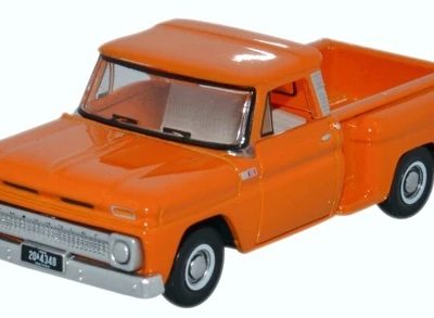 Oxford Diecast 87CP65002 Chevrolet Stepside Pick up 1965 Orange 1/87 scale