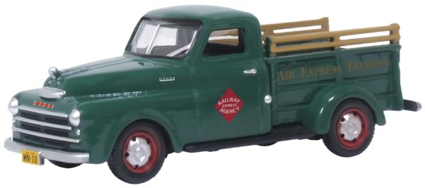 Oxford Diecast 87DP48004 Dodge B-18 Pickup 1948 REA 1/87 scale