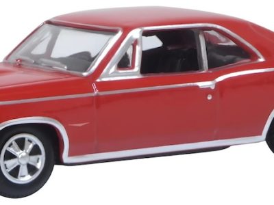 Oxford Diecast 87PG66002 Pontic GTO 1966 Car Montero Red 1/87 scale