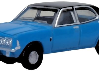 Oxford Diecast NCOR3005 Cortina MKIII Car Electric Monza Blue N scale