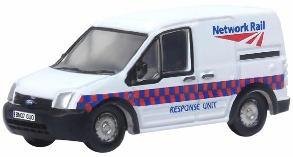 Oxford Diecast NFTC002 Ford Transit Connect Van Network Rail N scale