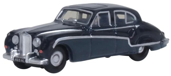 Oxford Diecast NJAG8003 Jaguar MKVIII Car Indigo Blue/Cotswold Blue N scale