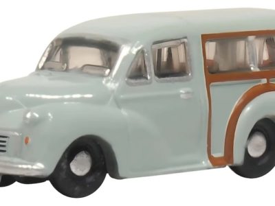 Oxford Diecast NMMT009 Morris Traveller Smoke Grey N scale