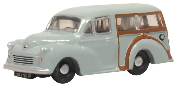 Oxford Diecast NMMT009 Morris Traveller Smoke Grey N scale