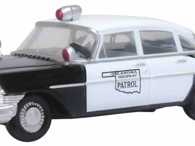 Oxford Diecast 87PS59001 Plymouth Savoy Sedan 1959 Oklahoma Highway Patrol 1/87 scale