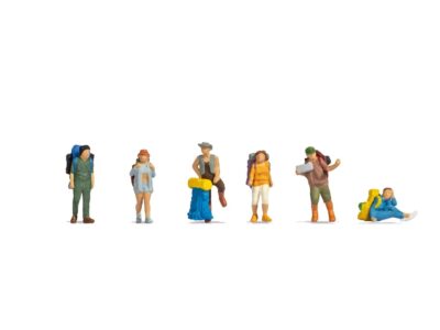 Noch 15247 Backpackers and Hitchhikers Figure Set HO Scale