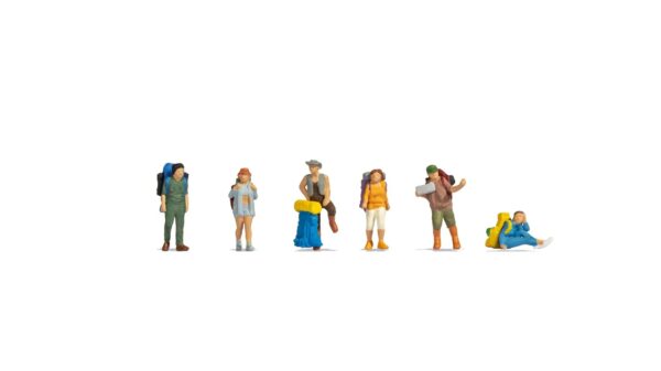 Noch 15247 Backpackers and Hitchhikers HO scale Figures