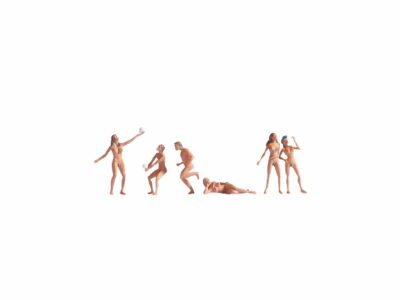 Noch 15844 Nudists HO scale Figures