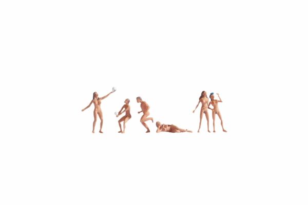 Noch 15844 Nudists HO scale Figures