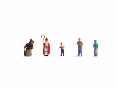 Noch 15923 St Nicholas' Evening Figure Set HO Scale