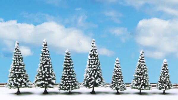 Noch 25087 Snowy Fir Trees HO, OO, TT N & Z Scale