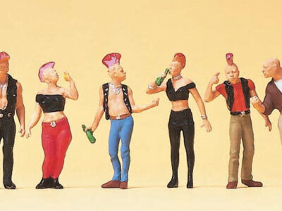 Preiser 10473 Punks HO Gauge Figures