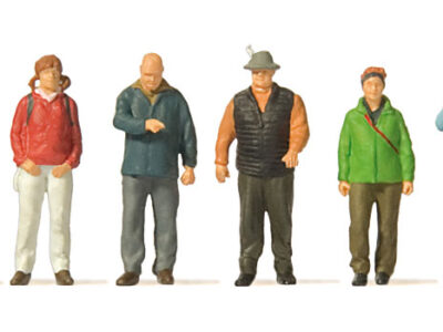 Preiser 10699 Hikers Figure Set HO Scale