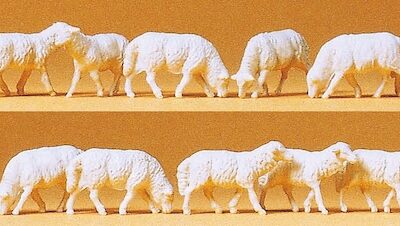 Preiser 14161 Sheep Figure Set HO Scale