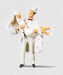 Preiser 28029 Wedding Couple Figure HO Scale