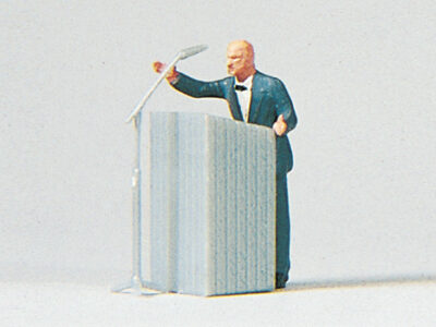 Preiser 28035 Small Man - Big words Figure HO Scale