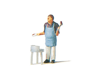 Preiser 28055 Hobby / Amater Cook Figure HO Scale