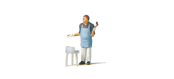 Preiser 28055 Hobby / Amater Cook Figure HO Scale