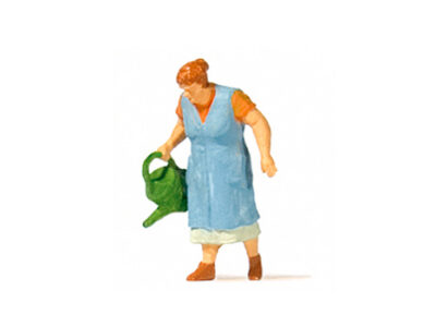 Preiser 28207 Grandma watering flowers Figure HO Scale