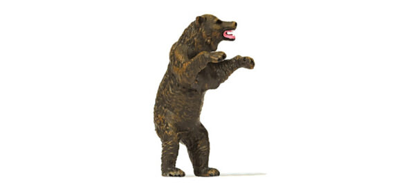 Preiser 29526 Brown Bear Figure HO Scale