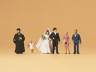 Preiser 79057 Wedding group Protestant N Gauge Figures